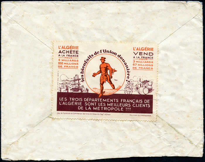 Propagande union douanière france_algérie