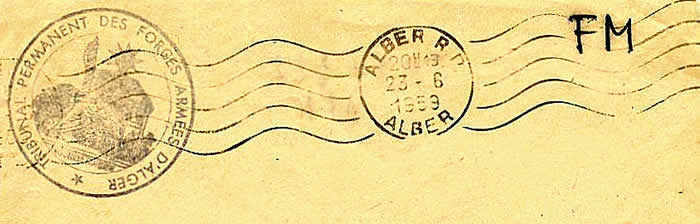 Tribunal Militaire Alger