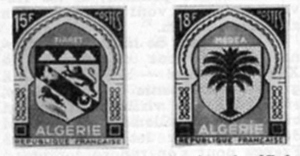 Blasons Tiaret et Médéa