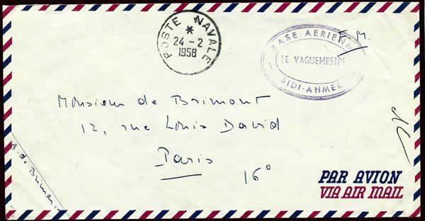 Lettre blocus de Bizerte