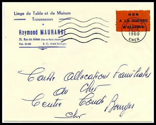 Vignette "NON à la guerre d'Algérie"