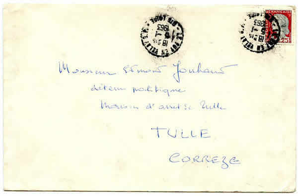 Lettre adressée au général Jouhaud