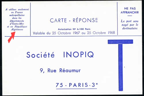 Carte T valable en république Algérienne