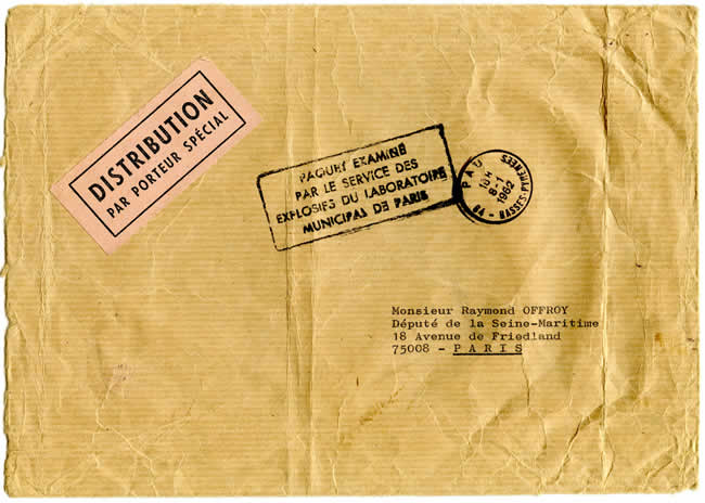 Contrôle absence d'explosisif