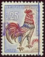 Surcharge RA sur Coq gaulois