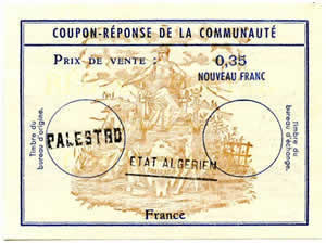 CRC 0.35 NF surch ETAT ALGERIEN