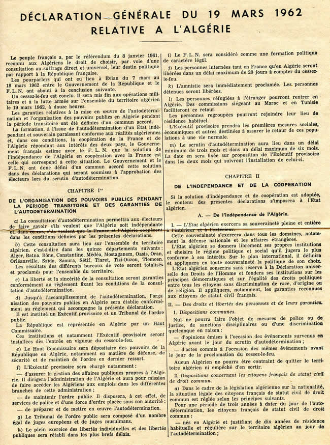 Déclaration d'Evian (1)