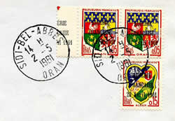 Timbres du putsch oblitérés