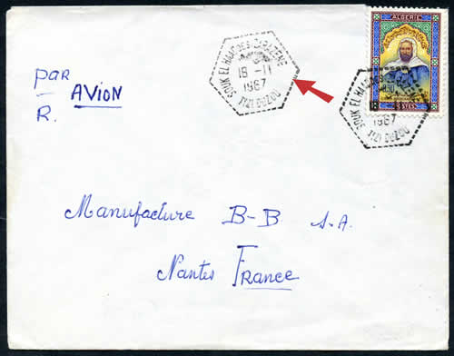 Cachet de SAS gratté