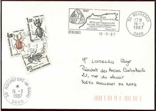 Flamme Bessègues 1987