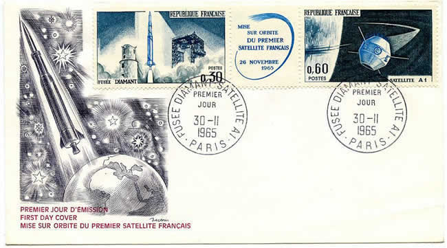 Fusée Diamant et Satellite A1