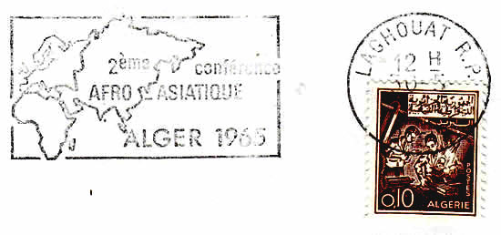e conférence afro asiatique 1965 