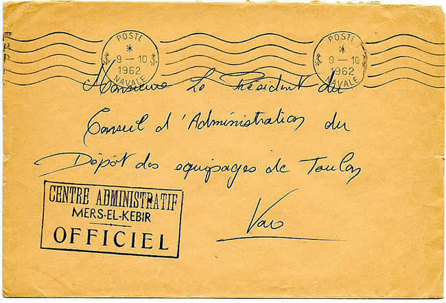 Flamme continue Poste Navale