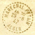 Cachet du village "maréchal pétain"