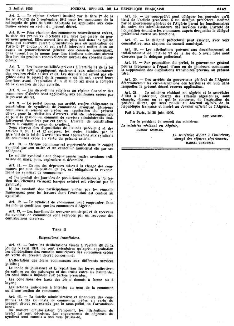 Reorganisation territoriale